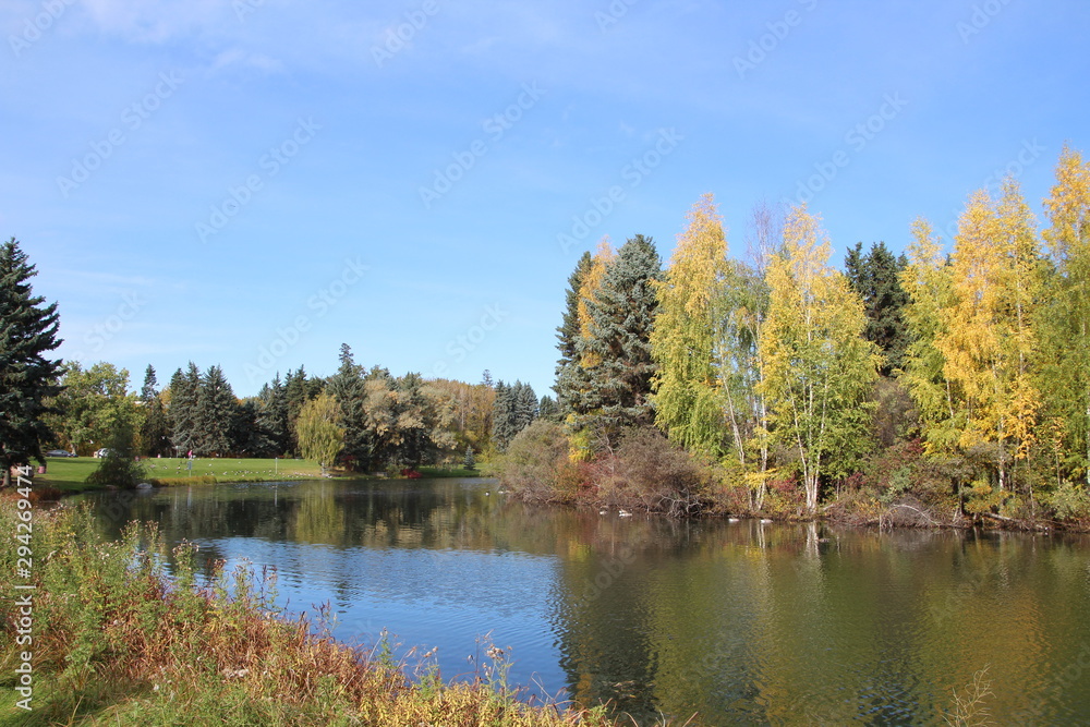 October Day, William Hawrelak Park, Edmonton, Alberta October Day, William Hawrelak Park, Edmonton, Alberta