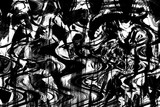 An abstract photocopy black and white grunge background.