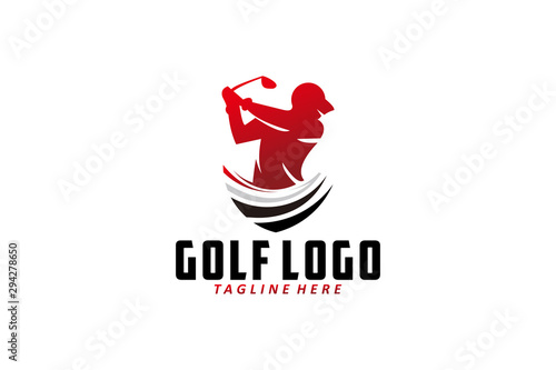 golf logo icon vector isolated #294278650