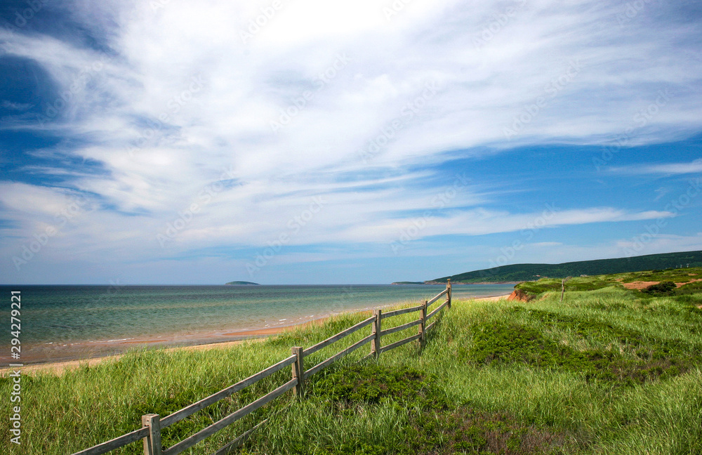 Cape Breton Island Nova Scotia beach