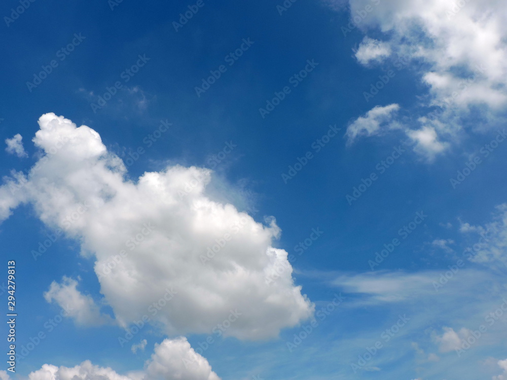 Blue sky background with clouds Blue sky background with clouds