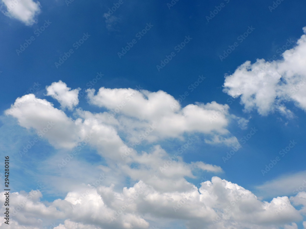Blue sky background with clouds Blue sky background with clouds