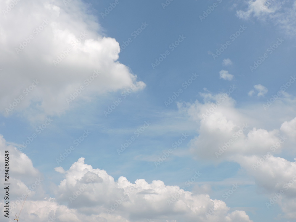 Blue sky background with clouds Blue sky background with clouds