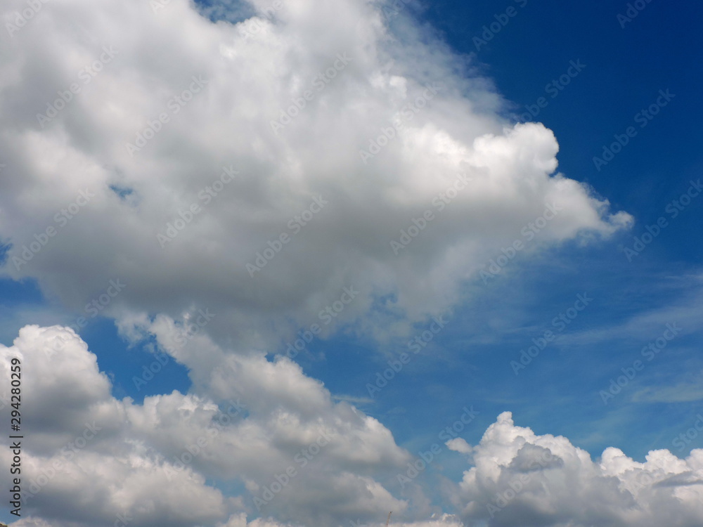 Blue sky background with clouds Blue sky background with clouds