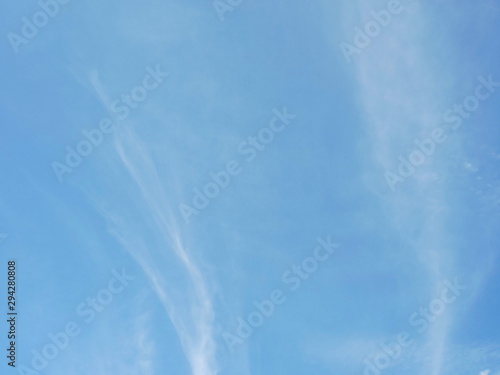 Blue sky background with clouds