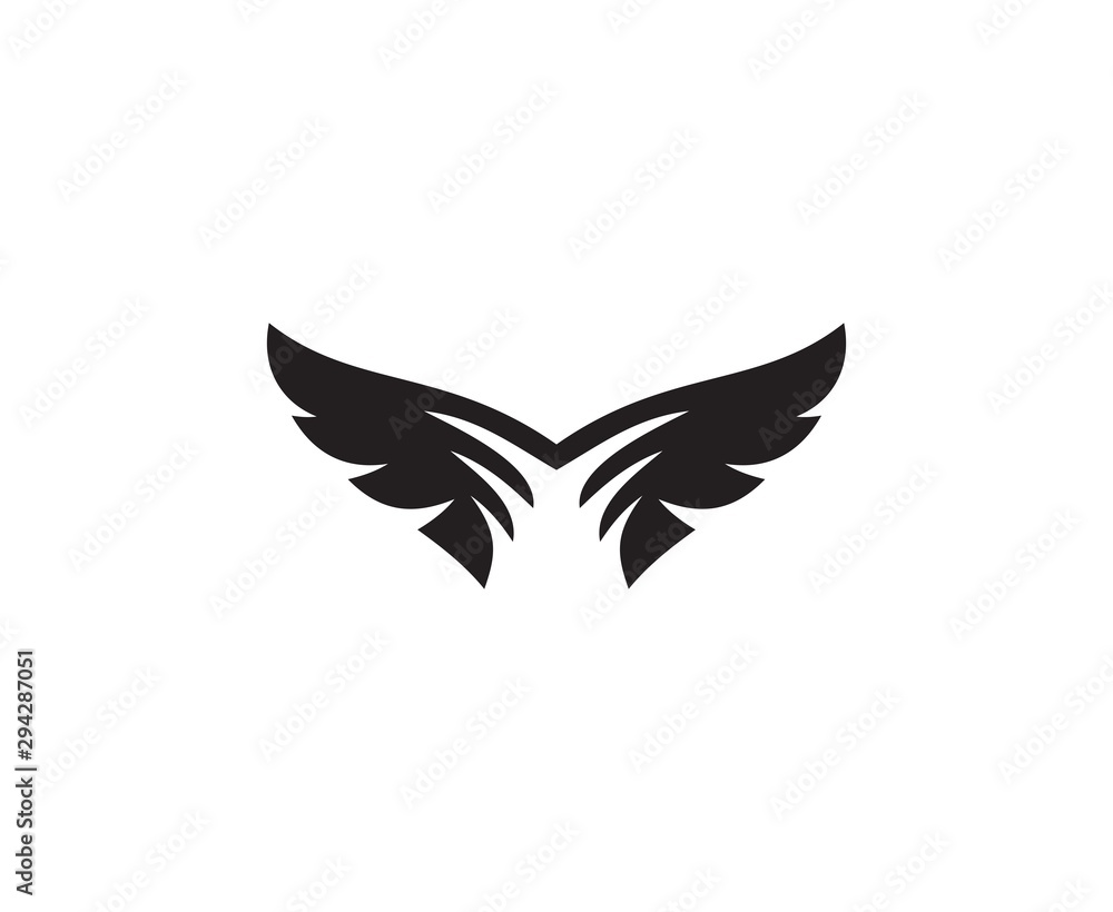 Fototapeta premium Wing logo