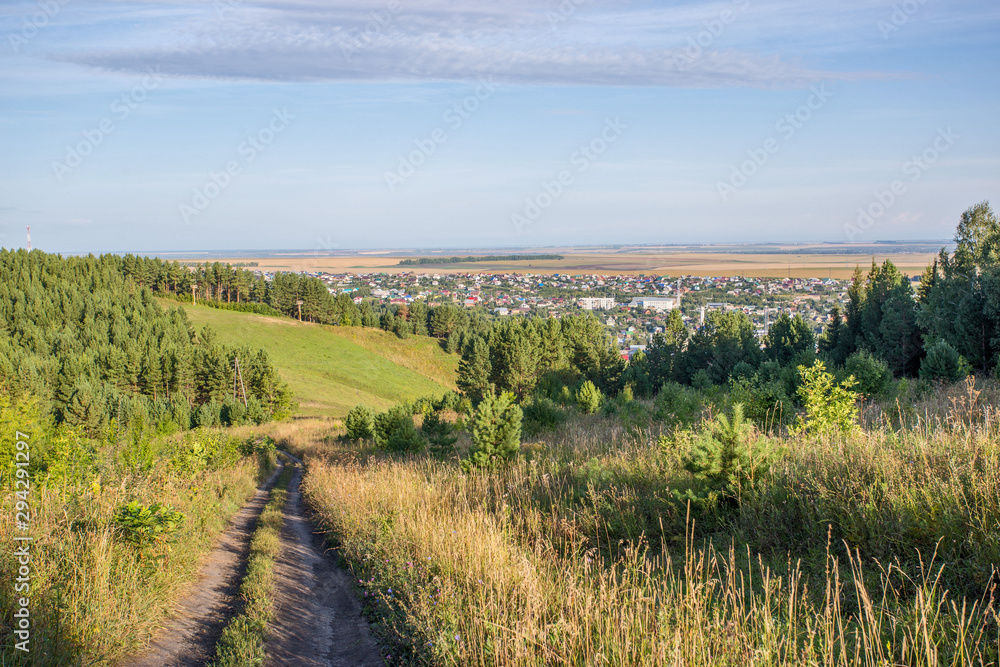 Fototapeta premium view of the countryside
