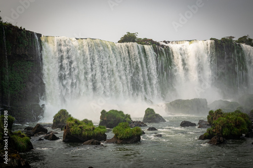 Iguazu Falls  a magnificent waterfall located In Brazil and Argentina