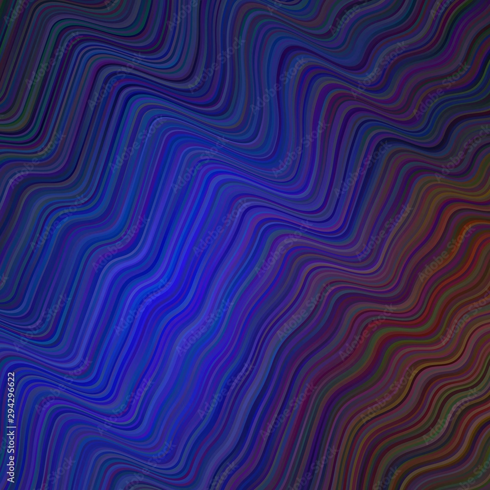 Dark Blue, Red vector background with wry lines. Dark Blue, Red vector background with wry lines.