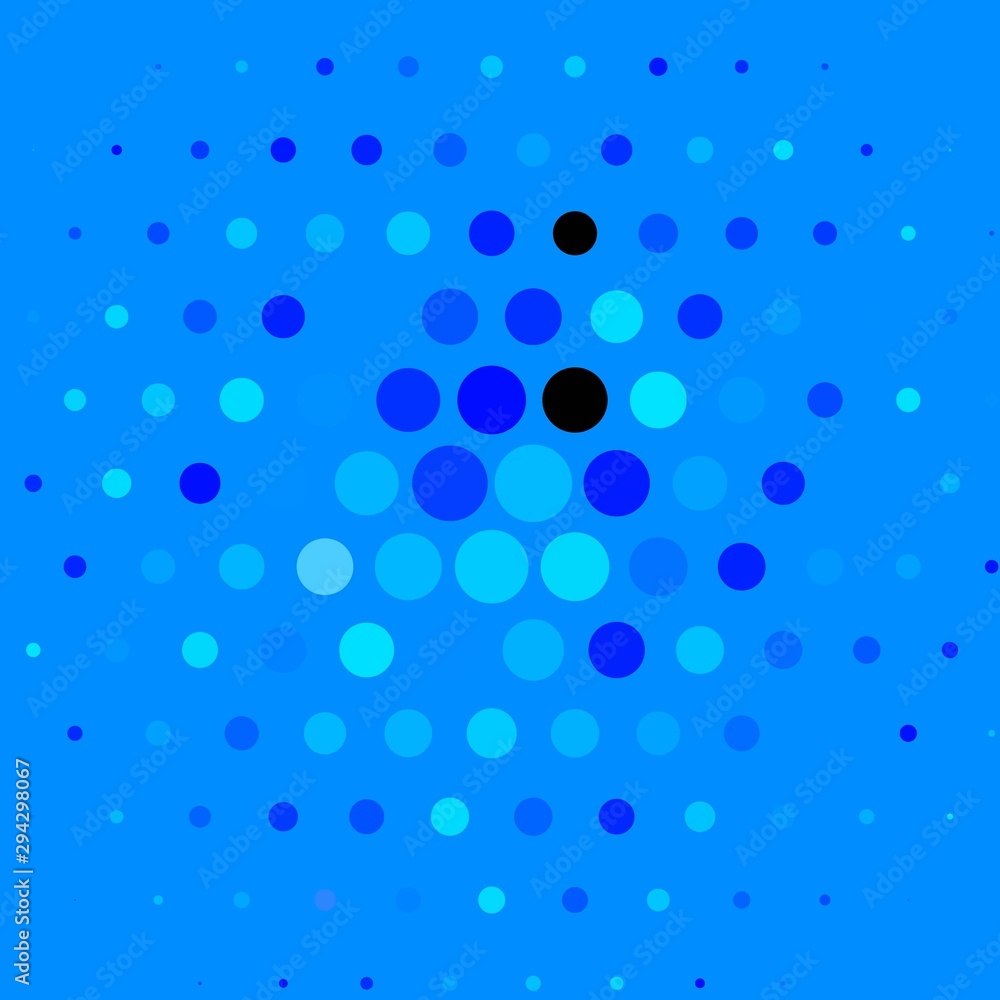 Dark BLUE vector pattern with circles. Illustration with set of shining colorful abstract spheres. New template for your brand book. Dark BLUE vector pattern with circles. Illustration with set of shining colorful abstract spheres. New template for your brand book.