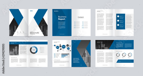 template layout design with cover page for company profile ,annual report , brochures, flyers, presentations, leaflet, magazine,book . and vector a4 size for editable.