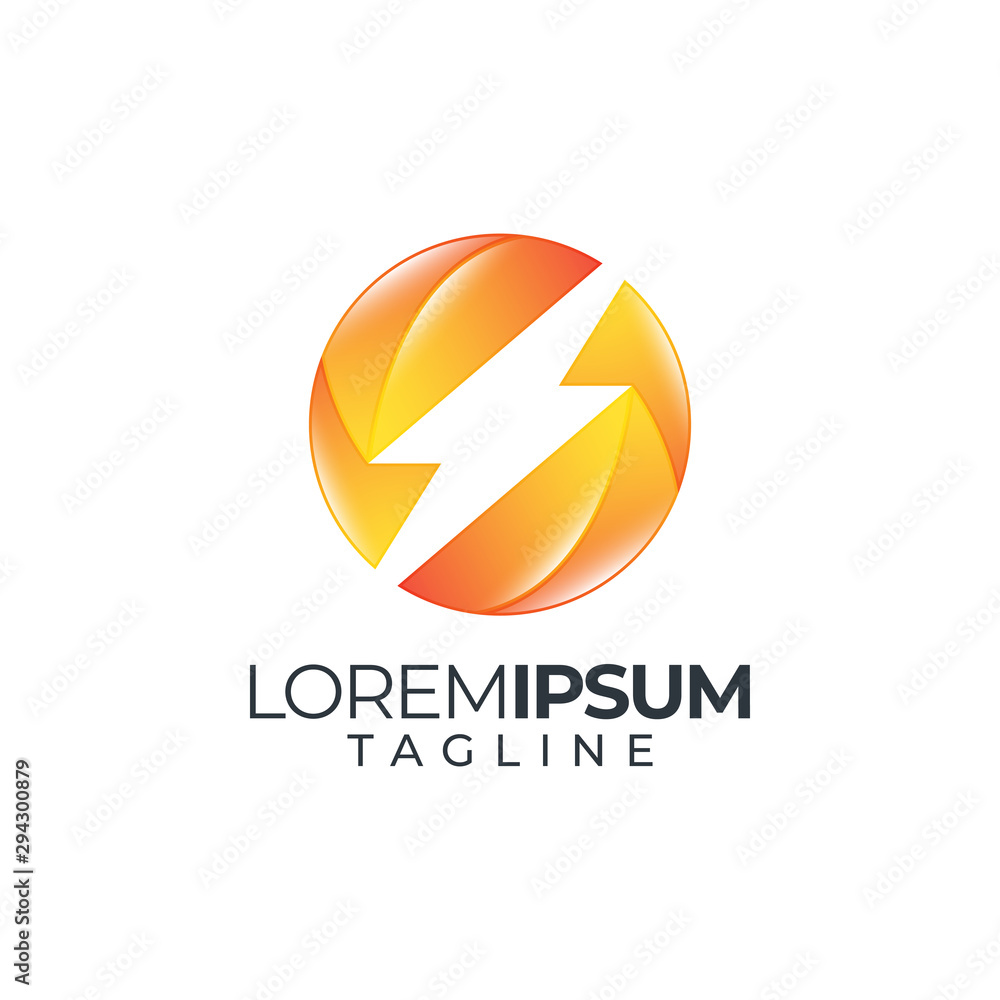 Bolt graphic design template vector isolated illustration Bolt graphic design template vector isolated illustration