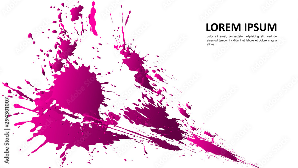 Abstract background - bright spots of paint.