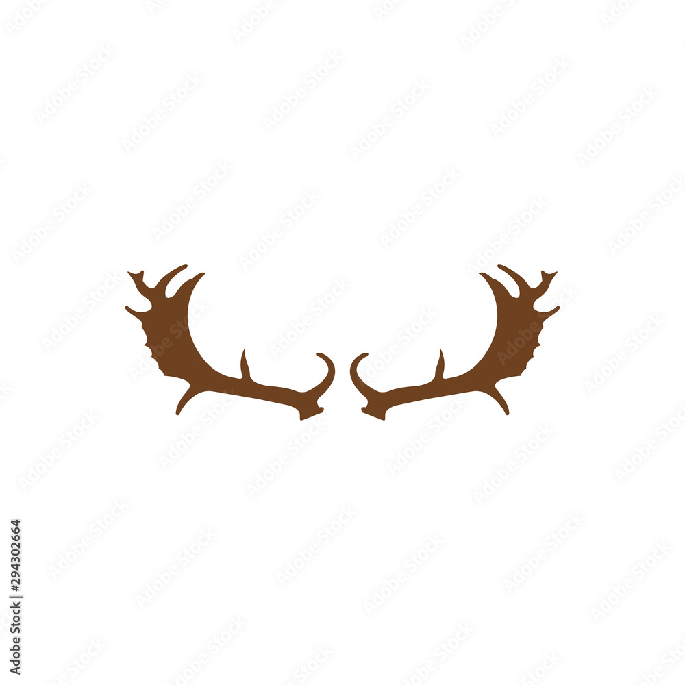 Fototapeta premium Deer vector icon illustration design