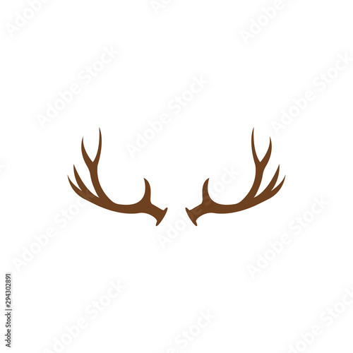 Deer vector icon illustration design