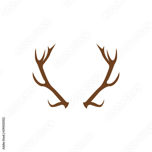Deer vector icon illustration design © Sunar