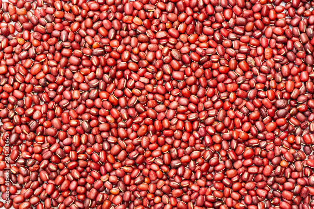 Pile of dried red beans Pile of dried red beans