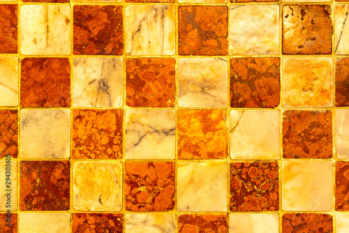 Texture of dirty ceramic tile floor