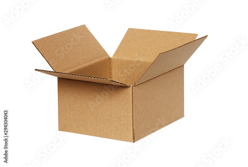 Fotografie Opened cardboard box