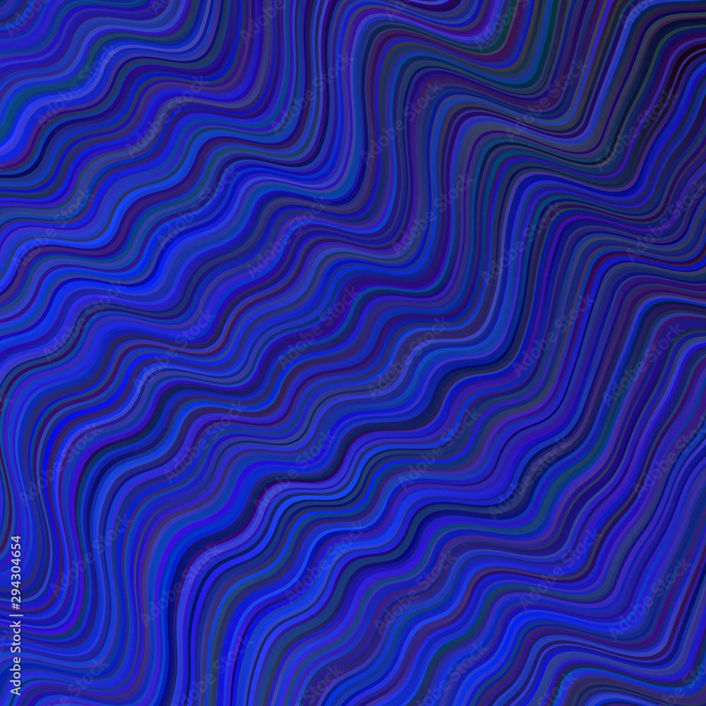 Dark BLUE vector backdrop with wry lines.