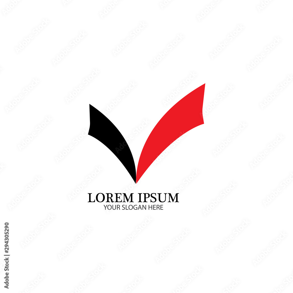 check mark symbol and logo icon check mark symbol and logo icon