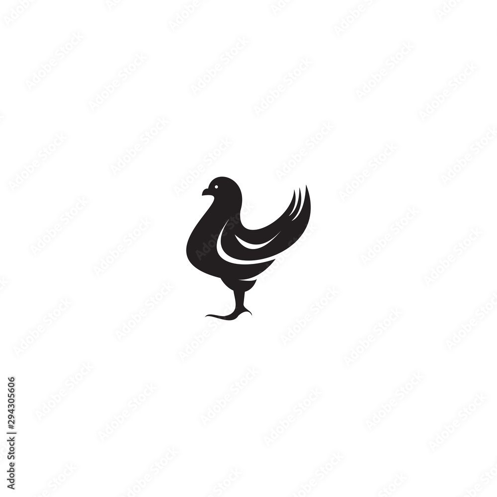 collection of cattle logo vector. Chicken design. - Vector collection of cattle logo vector. Chicken design. - Vector