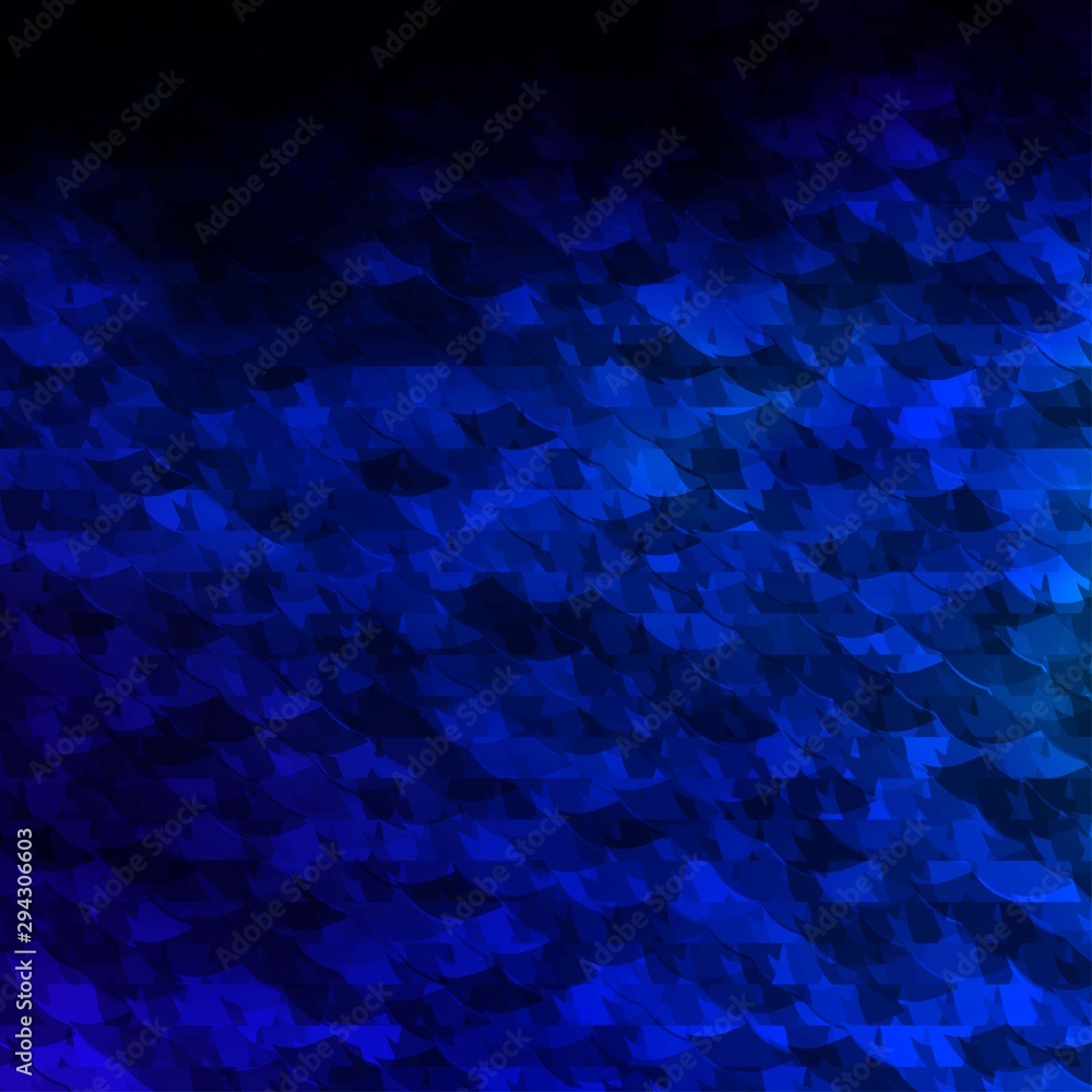 Dark BLUE vector background with triangles. Dark BLUE vector background with triangles.
