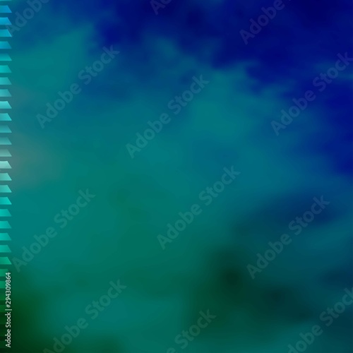 Light Blue, Green vector backdrop with rectangles.