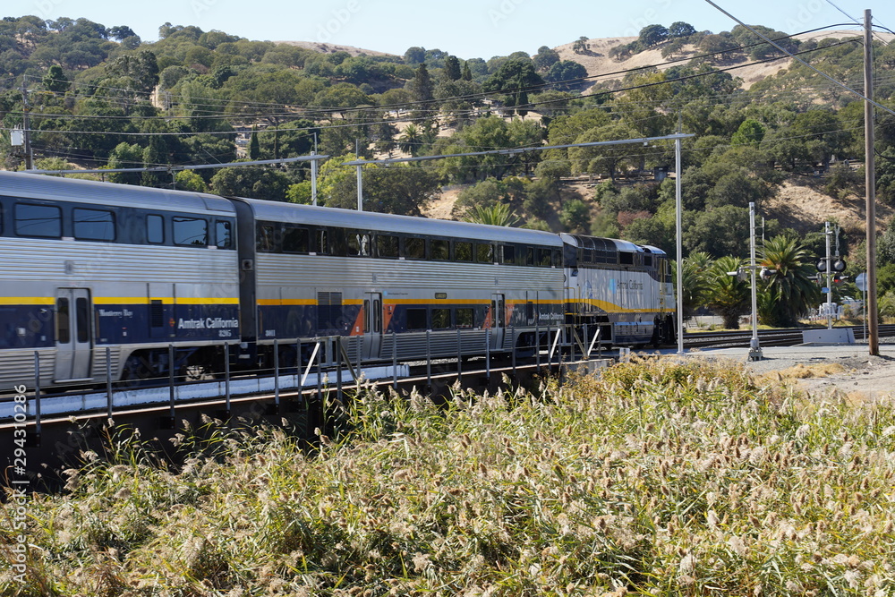 Obraz premium train modern design