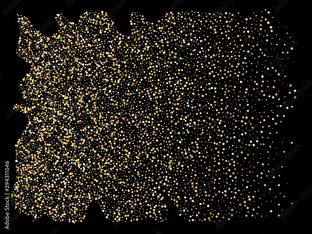 Colorful confetti squares falling. Colorful confetti squares falling.
