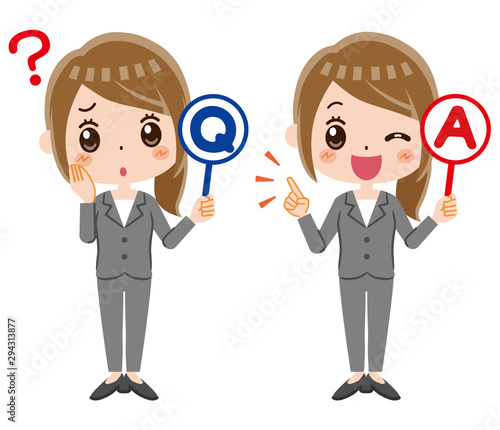 ビジネスウーマン　Q&A