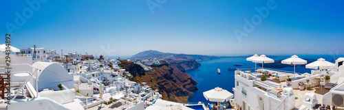 Picturesque view of resort on seashore