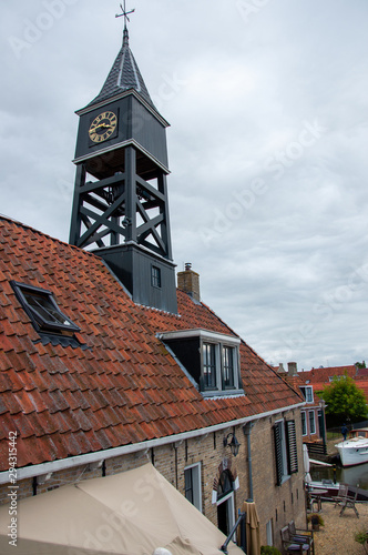 entlang des Ijsselmeer in den Niederlanden  photo