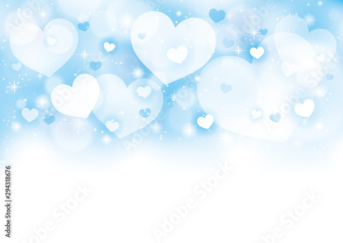 ハート キラキラ 背景 水色 Stock Vector Adobe Stock ハート キラキラ 背景 水色 Stock Vector Adobe Stock