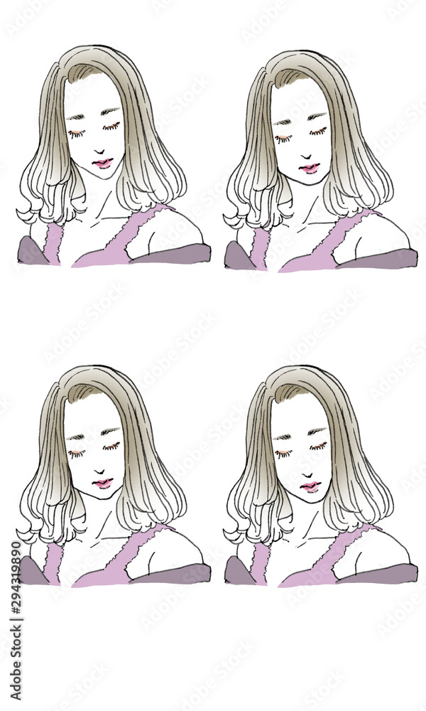 顔型別似合わせヘアスタイル 顔型別似合わせヘアスタイル