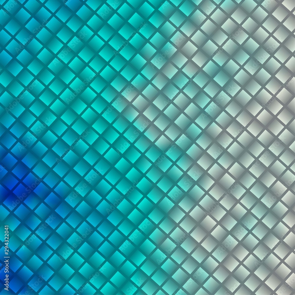 Light BLUE vector texture in rectangular style. Light BLUE vector texture in rectangular style.