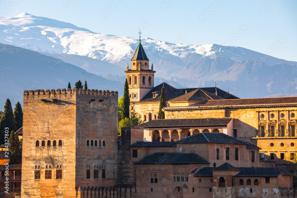Alhambra palace, Granada, Andalucia, Spain