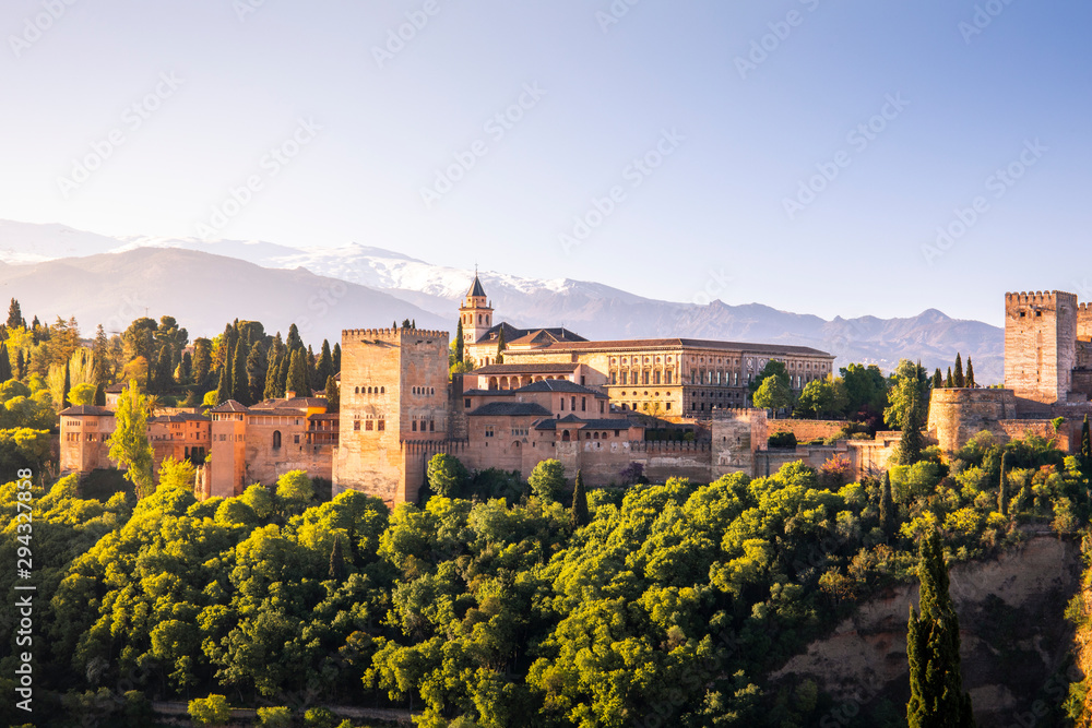 Alhambra palace, Granada, Andalucia, Spain