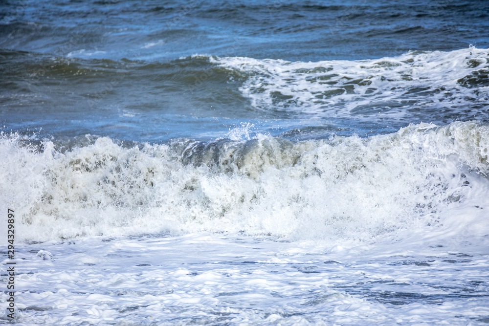 Fototapeta premium stormy ocean scenery background