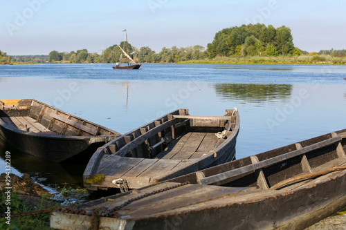 on the banks of the Loire river