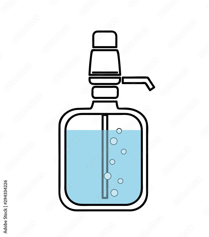 Water cooler. Bottled water. Vector flat outline icon illustration isolated on white background. Water cooler. Bottled water. Vector flat outline icon illustration isolated on white background.