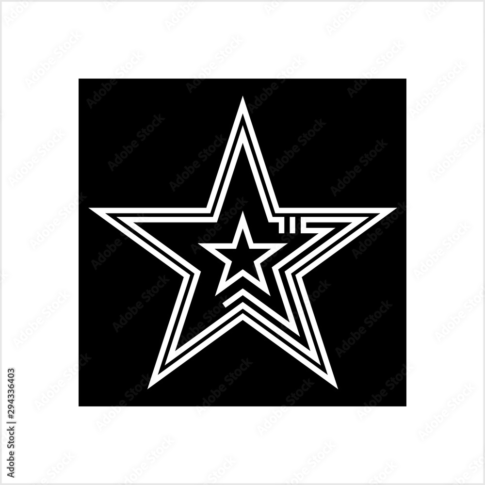 Obraz premium Star Icon, Star Shape Icon