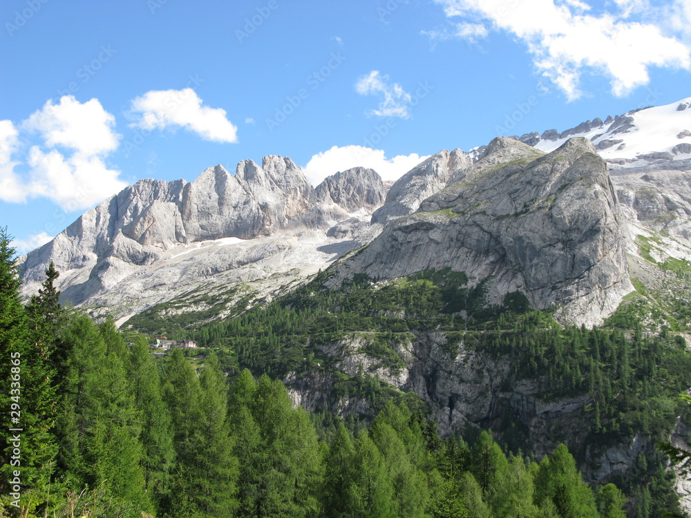 Obraz premium Passo Fedaia ( Marmolada ) - Dolomiti - Trentino A.A.