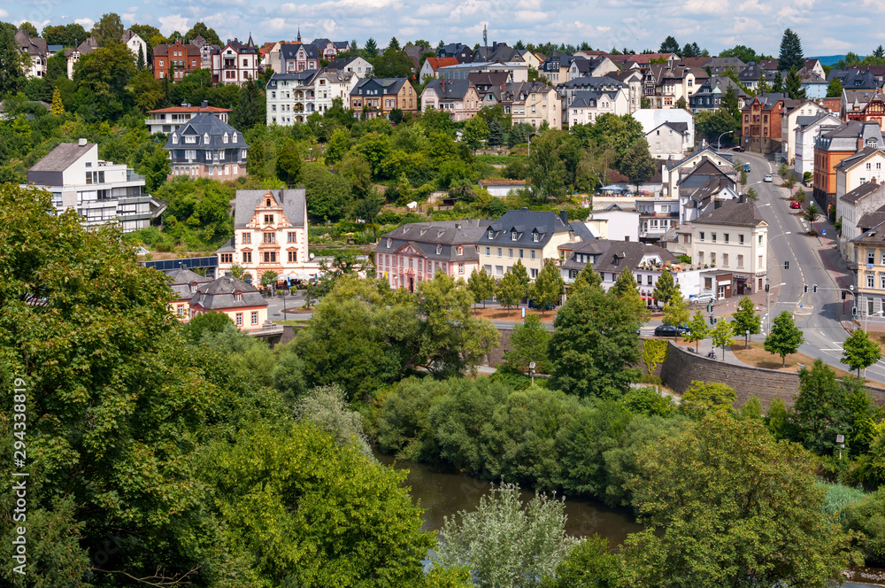 Stadtansicht von Weilburg an der Lahn
