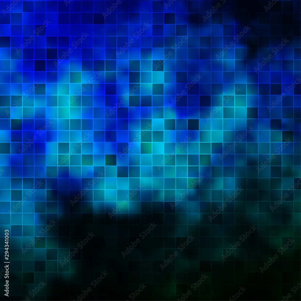 Light BLUE vector texture in rectangular style. Light BLUE vector texture in rectangular style.