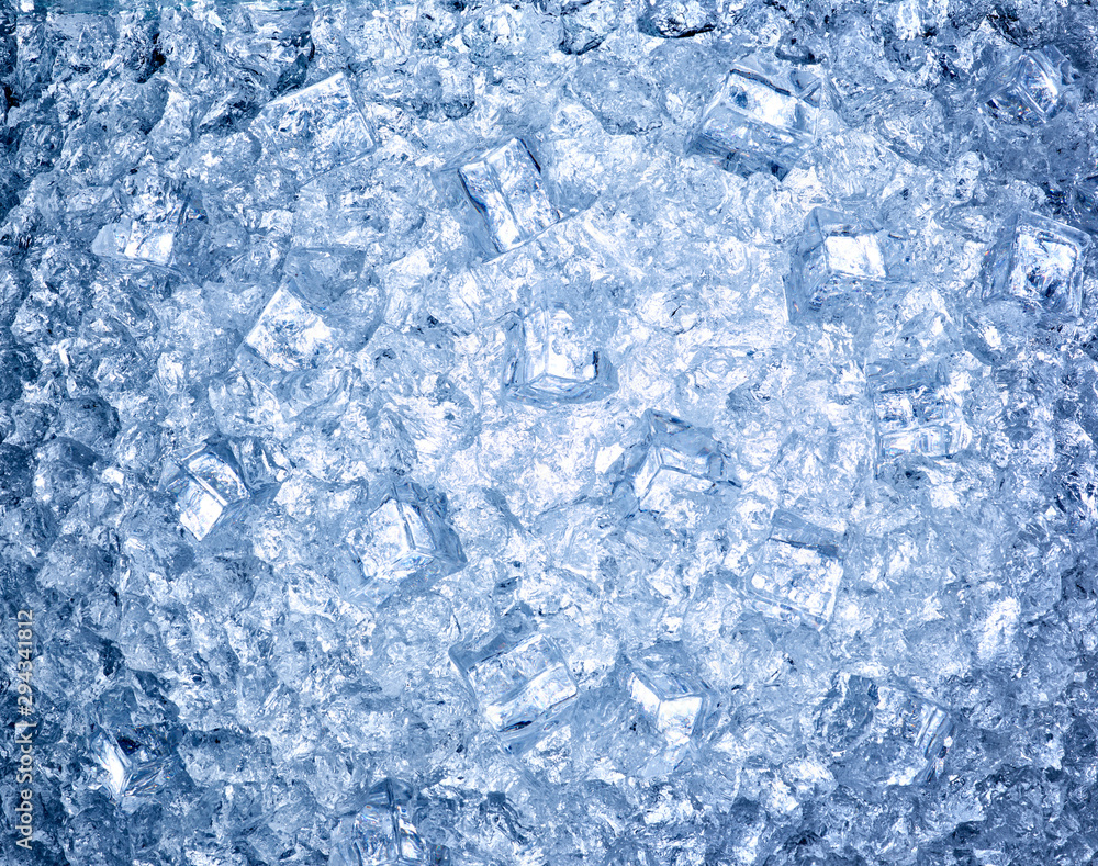 Obraz premium ice cube background cool water freeze