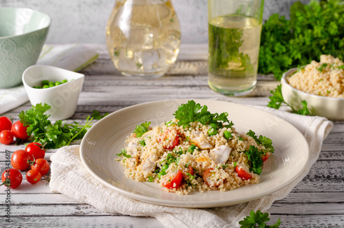 Couscous with chicken