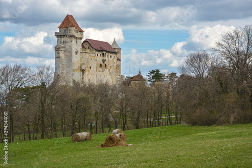 Historic Castle Lichtenstein, just 20 kilometres south of Austrias capital Vienna photo