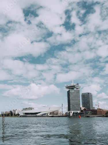 Photography Cityscape of North Amsterdam, Netherlands