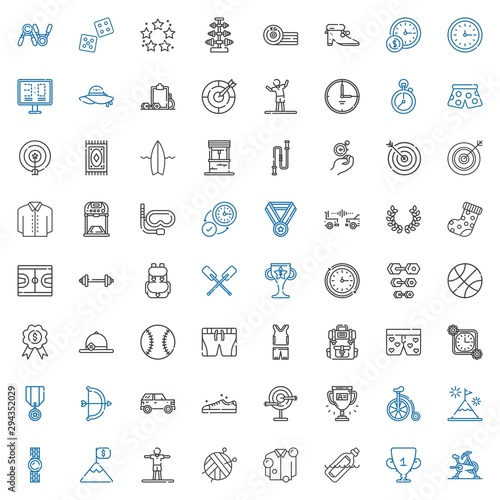 sport icons set